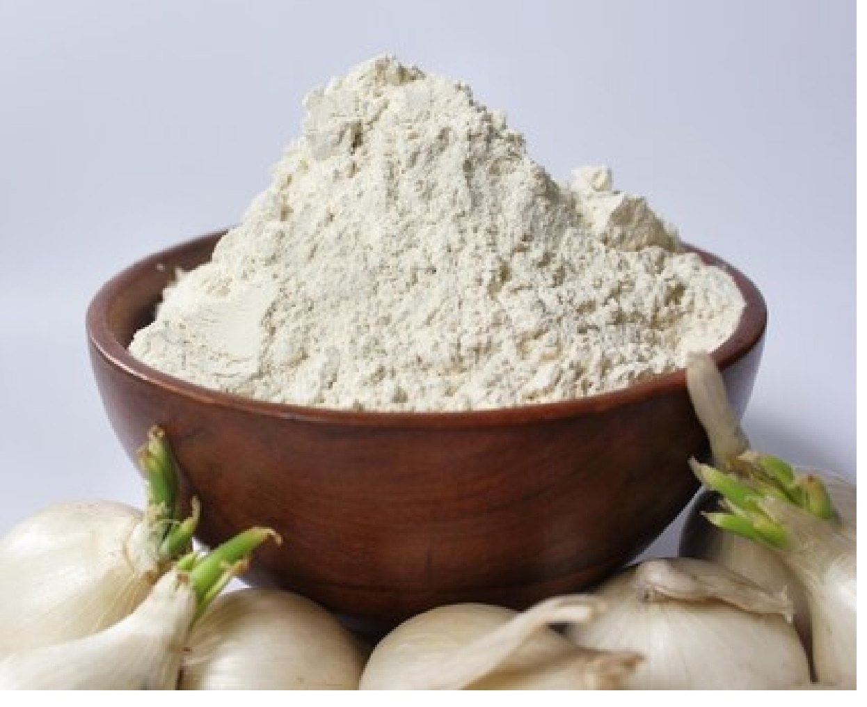 Dehydrated white onion powder