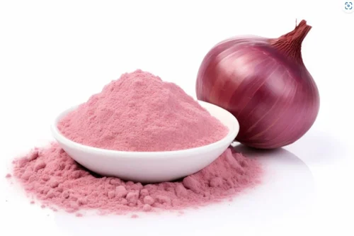 Dehydrated red onion powder