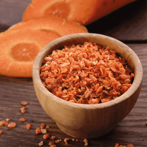 Carrot flakes